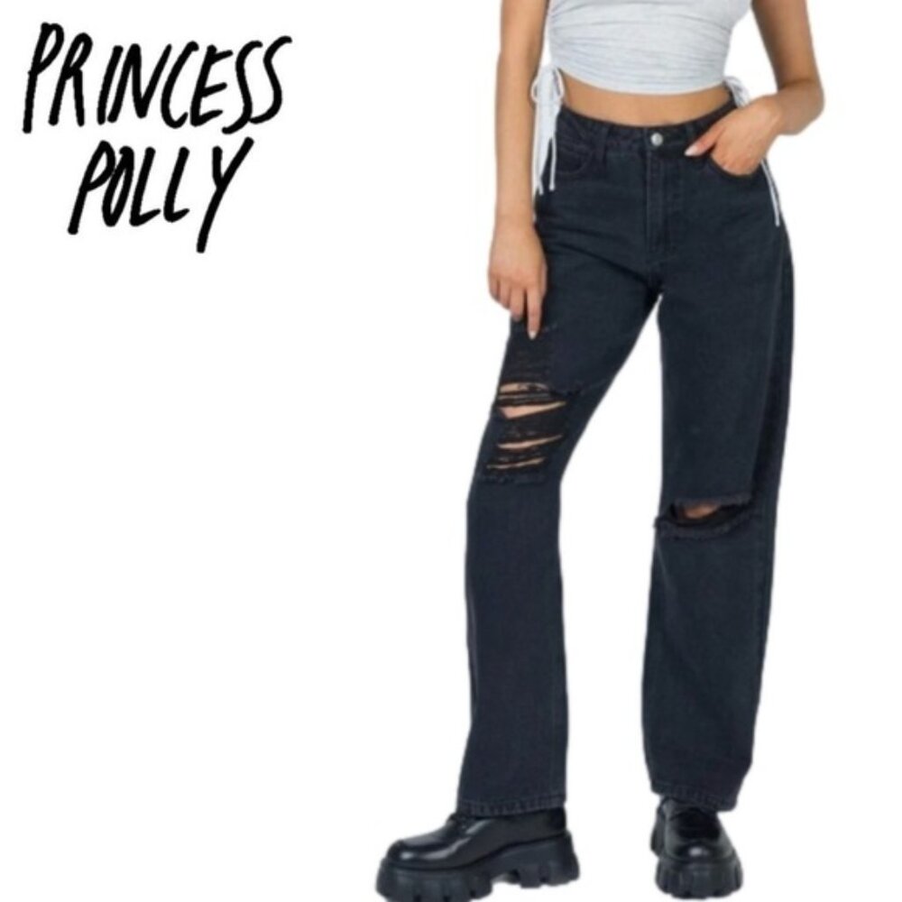 Princess Polly Fraya High Rise Boyfriend Jean